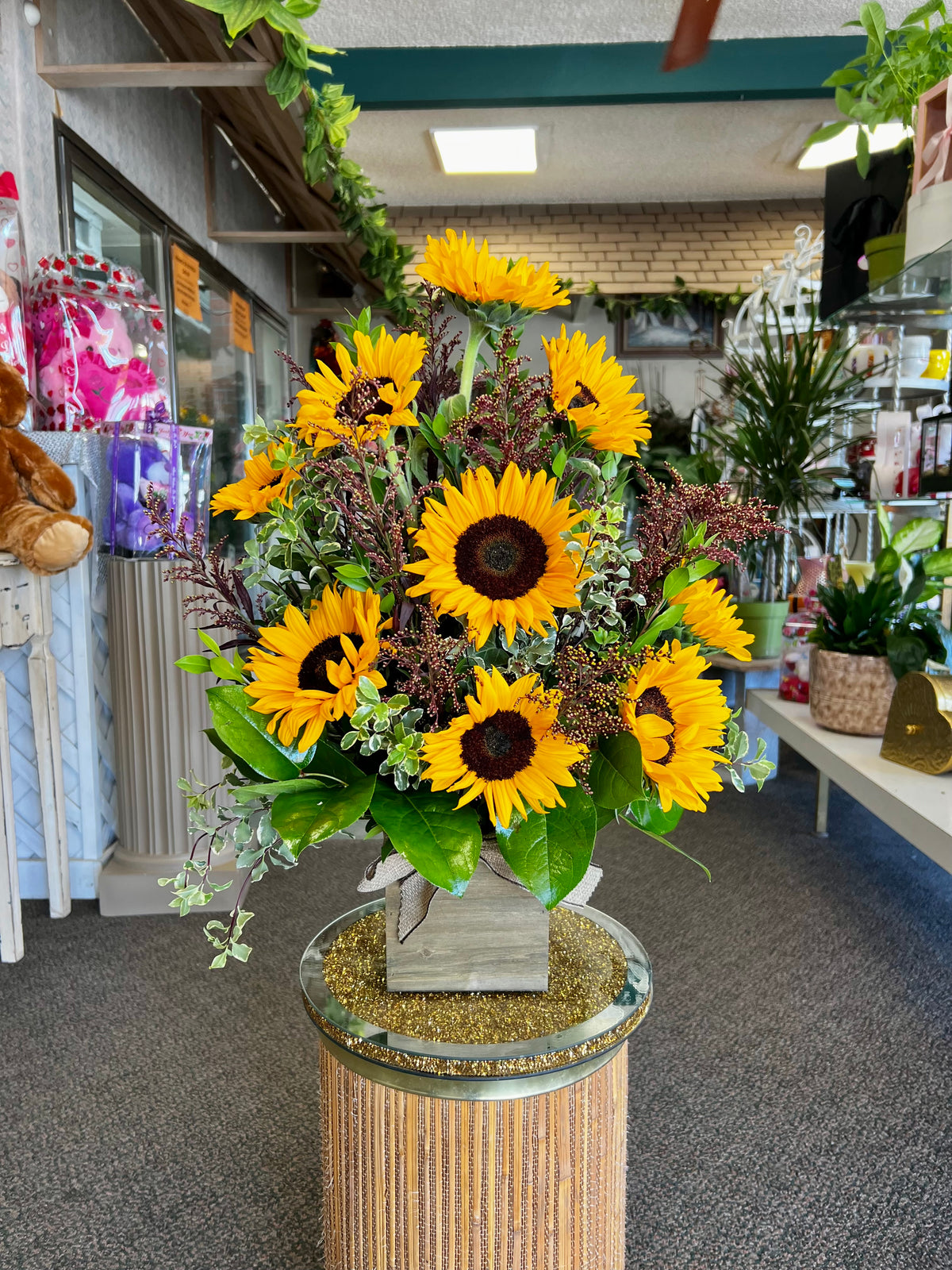 Golden Bloom Bouquet –  Indio Florist, Indio CA