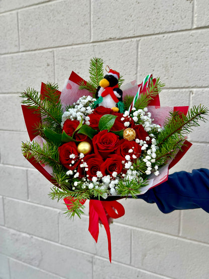 Winter Rose Bloom Wrap –  Indio Florist, Indio CA