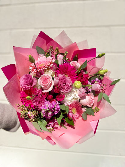 Pink Blossom Bloom Wrap  –  Indio Florist, Indio CA