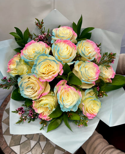Gender Reveal Bloom Wrap –  Indio Florist, Indio CA