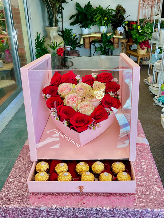 Eternal Pink Bloom Box