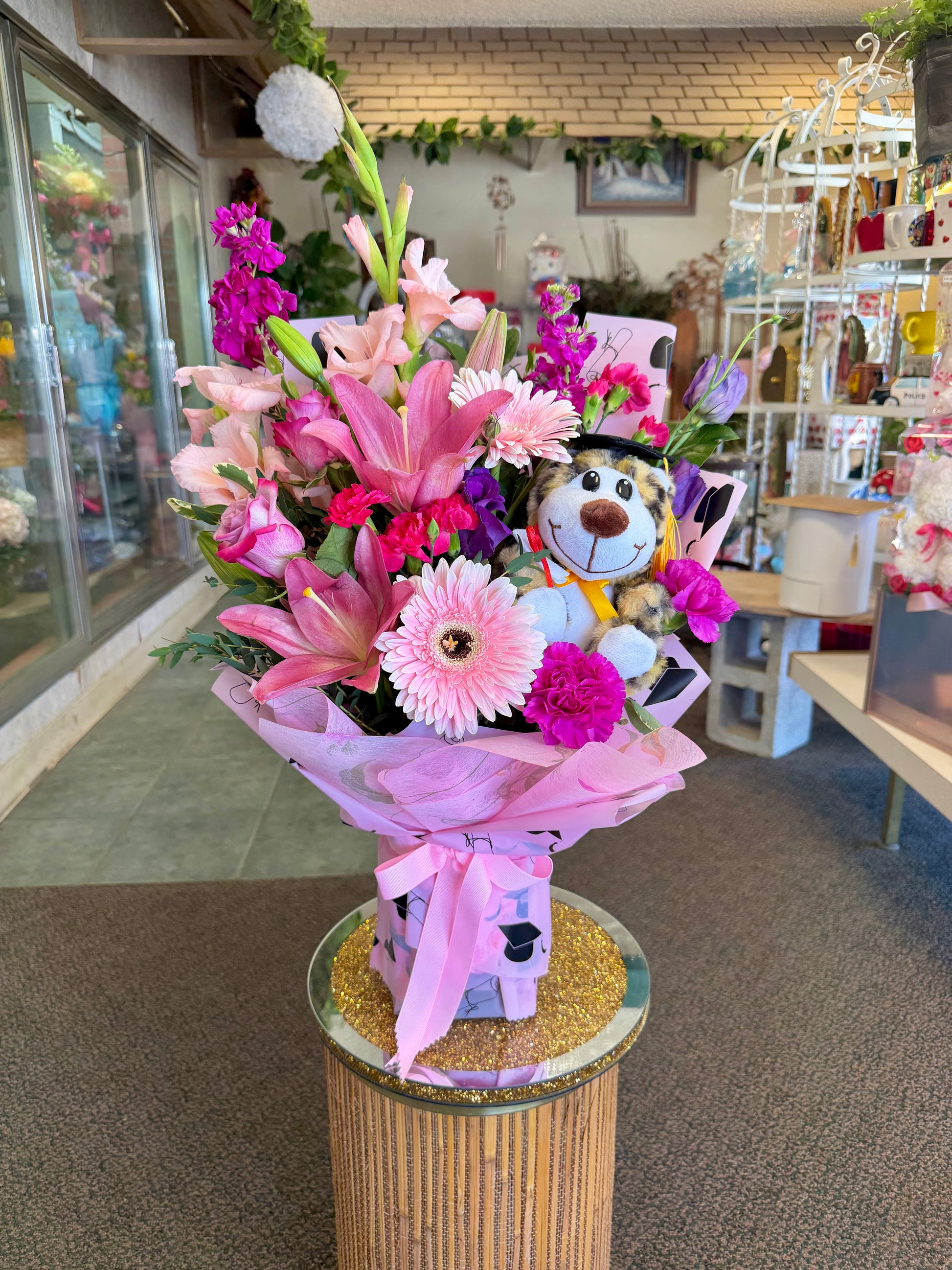 Lux Grad Bloom Wrap  –  Indio Florist, Indio CA