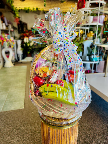 Birthday Bash Fruit Basket  –  Indio Florist, Indio CA