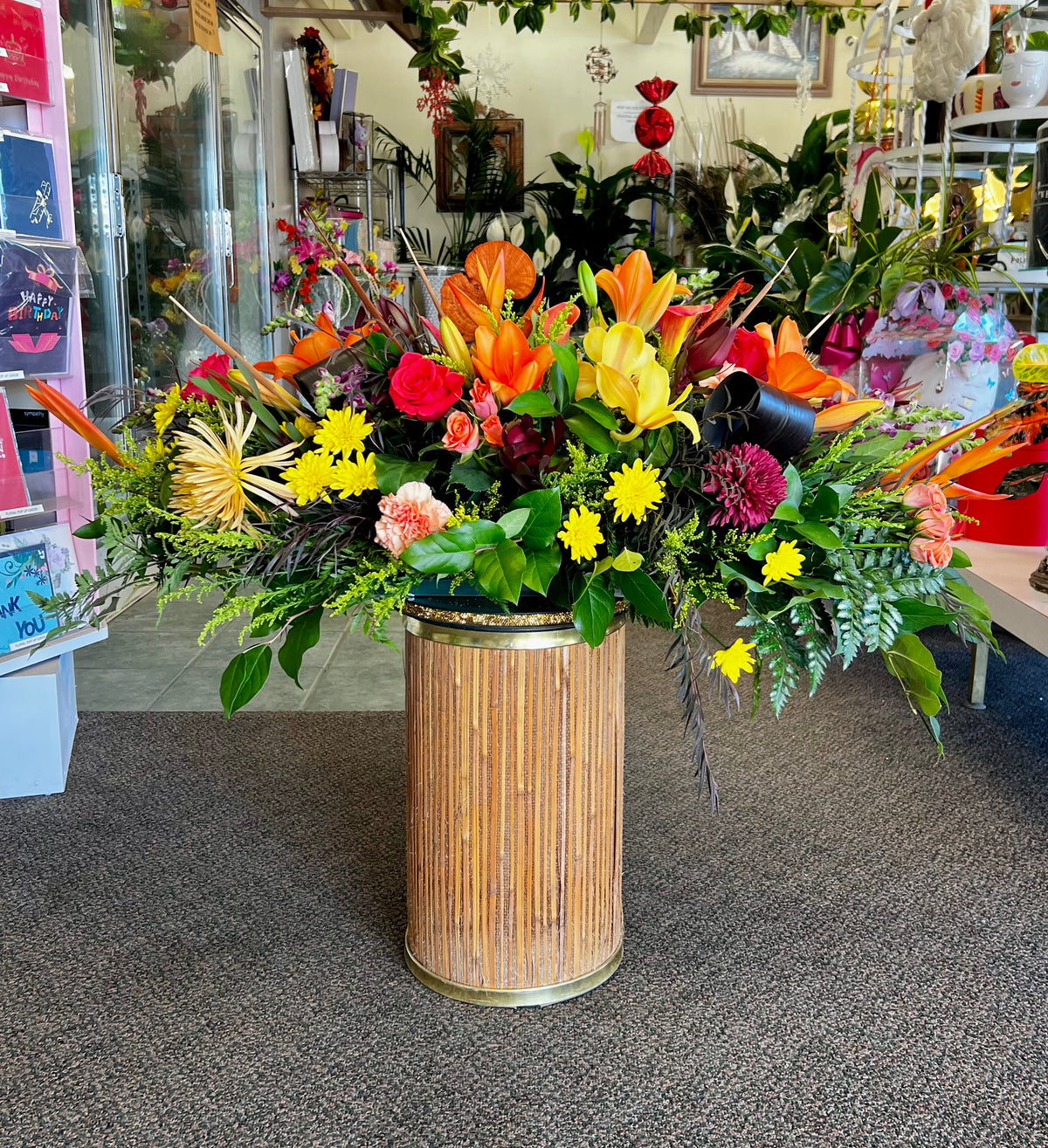 Grand Gratitude Centerpiece  –  Indio Florist, Indio CA