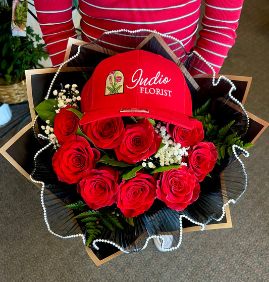 Indio Florist Hat Rose Wrap