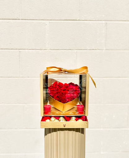Lover's Romance Rose Box –  Indio Florist, Indio CA