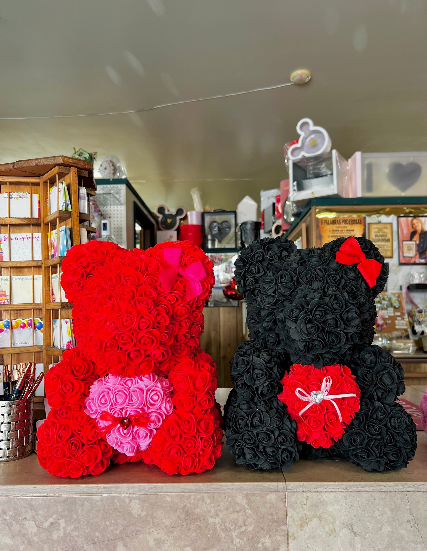 V-Day Silk Bears- Medium