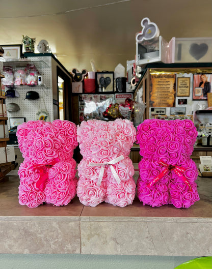 Pink Silk Bears -Small –  Indio Florist, Indio CA