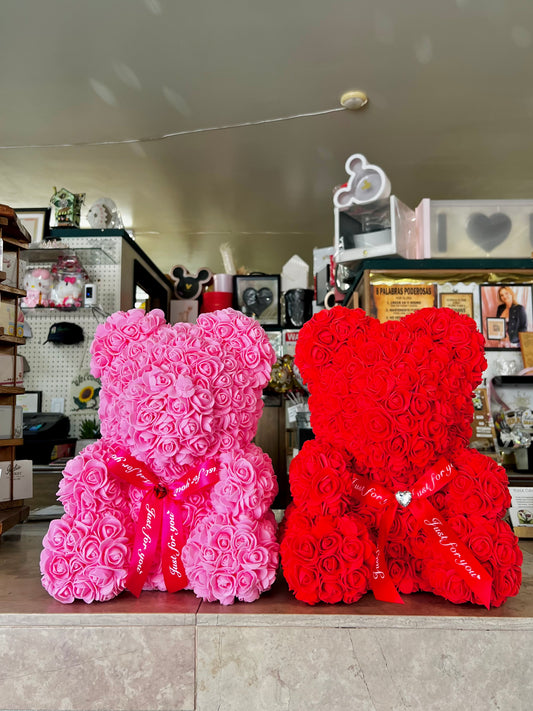 V-Day Silk Bear- Medium