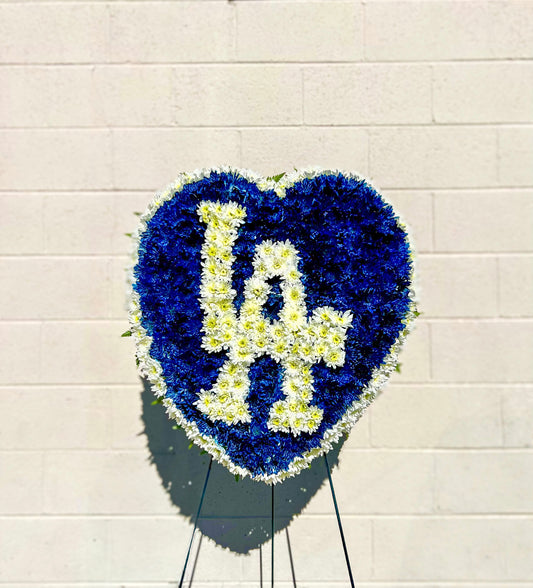 LA Dodger Wreath