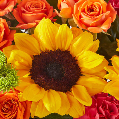 Sun-drenched Blooms Box Bouquet –  Indio Florist, Indio CA