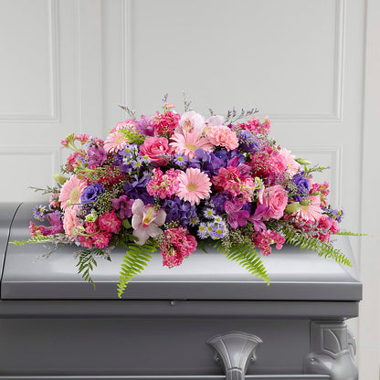 Glorious Garden Casket Spray –  Indio Florist, Indio CA