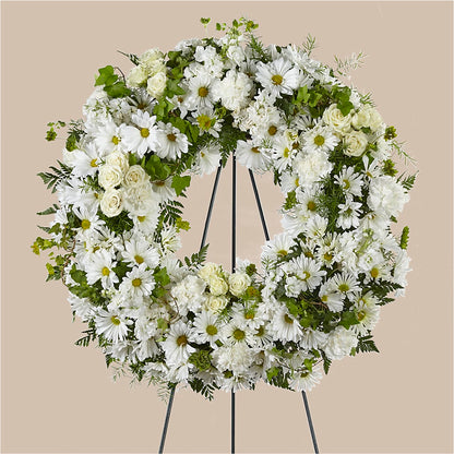 Faithful Wishes Wreath –  Indio Florist, Indio CA