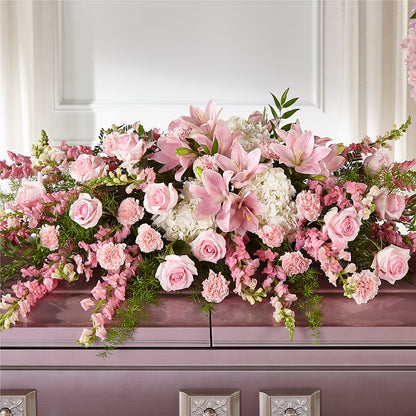 Life & Remembrance Casket Spray –  Indio Florist, Indio CA