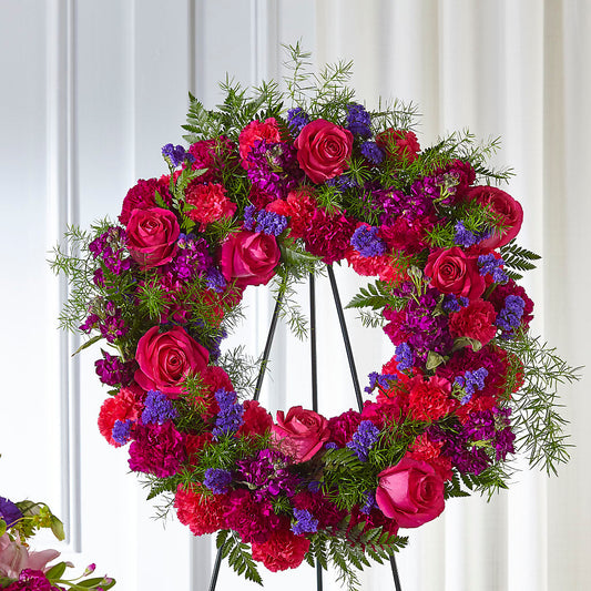 Calming Colors Wreath –  Indio Florist, Indio CA