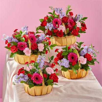 Pink Picnic Basket –  Indio Florist, Indio CA