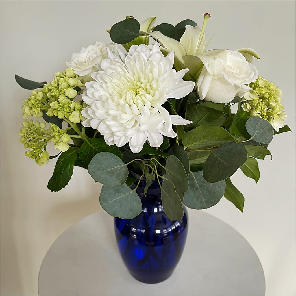 Snowy Dreams Bouquet –  Indio Florist, Indio CA