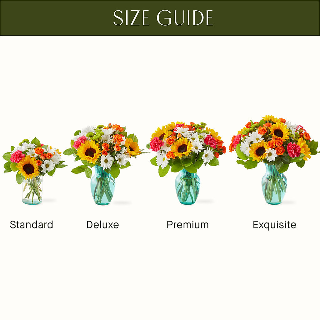 Sun-drenched Blooms Bouquet –  Indio Florist, Indio CA