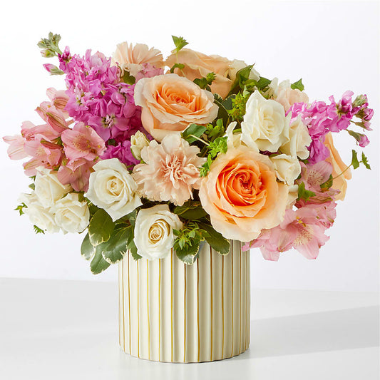 Paradise Bouquet with Ivory Vase –  Indio Florist, Indio CA