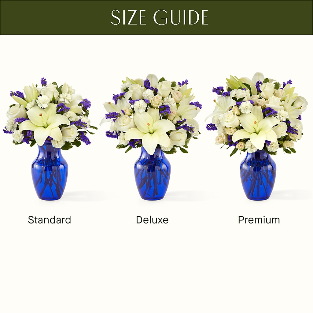 Sapphire Rush Bouquet –  Indio Florist, Indio CA
