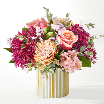 Berry Cobbler Bouquet with Ivory Vase –  Indio Florist, Indio CA