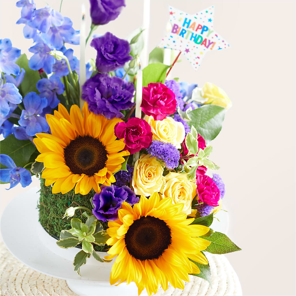 Star of the Day Floral Cake –  Indio Florist, Indio CA