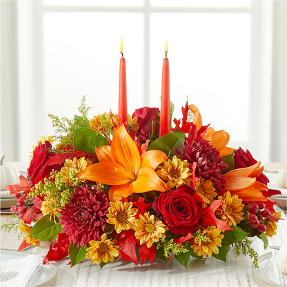 Autumn's Embrace Centerpiece –  Indio Florist, Indio CA