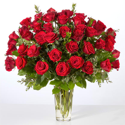 Forever Yours Fifty Stem Red Rose Bouquet –  Indio Florist, Indio CA