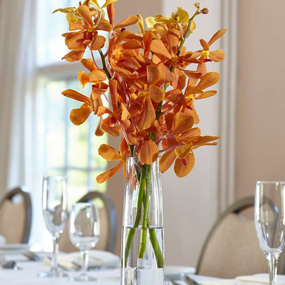 Orange Mokara Bud Vase –  Indio Florist, Indio CA