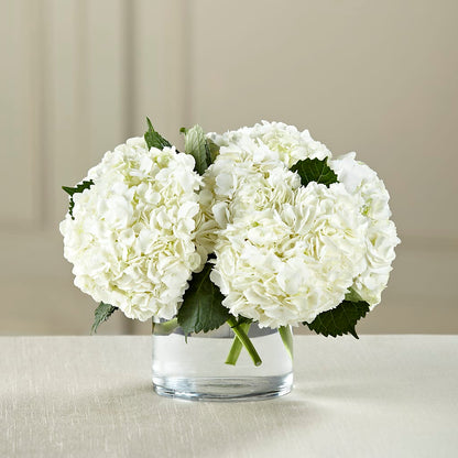 White Hydrangea Bouquet –  Indio Florist, Indio CA