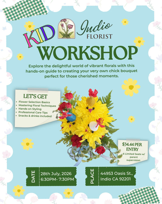 2026.07.28 Workshop | Summer Blooms